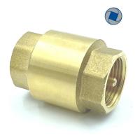 ราคา สปริงเช็ควาล์ว วาล์วกันกลับแนวตั้ง เกลียว ทองเหลือง ขนาด 1 1 2 นิ้ว (1368784564)