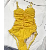 ราคา ชุดว่ายน้ำวันพีซสายเดี่ยว รัดรูป ใส่เเล้วไม่อ้วน (21162541343)