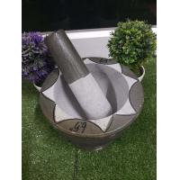 ราคา ครกหิน 6 5 นิ้ว สาก ครก ครกหินแกรนิต อย่างดี ใช้ตำน้ำพริก ครกหิน 6 5 นิ้ว ครกหินพร้อมสาก ครกหินแกรนิต ครกตำพริก อุปกรณ์ตำพริก (7918570760)