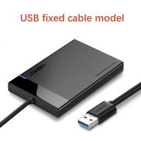 ราคา UGREEN HDD Case 2 5 SATA To USB 3 0อะแดปเตอร์ฮาร์ดไดรฟ์ Enclosure สำหรับ SSD Disk HDD Type C 3 1 Case HD ภายนอก HDD Enclosure (19618400657)
