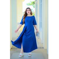 ราคา เดรสออกงานสาวอวบ เดรสออกงานคนอ้วน เปิดไหล่ ผ่าข้าง (21141635205)