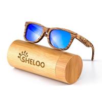 ราคา SHELOO แว่นกันแดดกรอบไม้ HAND made จากไม้ลายม้าลาย 100 UV400 เลนส์โพลาไรซ์ (362242943)