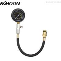 ราคา KKmoon ชุดทดสอบการอัดกระบอกสูบเครื่องยนต์0 300PSI เครื่องมือทดสอบเกจวัดความดันเครื่องมือซ่อมยานยนต์ (20970311612)