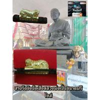 ราคา สายข้อมือถัก ตะกรุดเสือ มหาอำนาจ ออกปี ๕๙ เส้นใหญ่ วัดบางพระ หลวงพ่อเปิ่น จ นครปฐม แท้จากวัด๑๐๐ ผ่านพิธีการปลุกเสกแล้ว ขนาดฟรีไซส์ (17230185963)