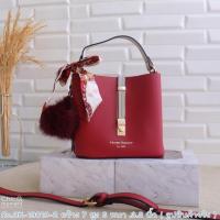 ราคา NEW พร้อมส่ง กระเป๋าสะพาย Karaya mini ทรงไซร์กะทัดรัดจุของได้เยอะ แถมผ้าโบว์และปอม (17439814222)