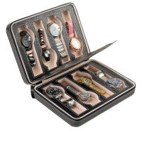 ราคา พร้อมส่ง กล่องนาฬิกา 2 4 8 เรือน กล่องใส่นาฬิกา กระเป๋าใส่นาฬิกาแบบมีซิป กระเป๋าใส่นาฬิกาแบบพกพา กระเป๋านาฬิกา หนัง PU คาร์บอนไฟเบอร์ (20512765983)