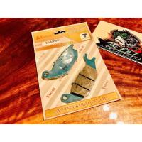 ราคา ผ้าดิสเบรก ยาซากิ สีฟ้า หลัง SONIC R15 W125R รุ่นดิสหลัง ผ้าดิส ยาซากิ แท้ (14338629370)