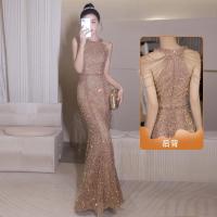 ราคา Glary Star Fishtail ชุดราตรีเดรสขนมปังงานหมั้นงานแต่งงานสำหรับเจ้าสาวกระโปรงชุดเดรสโมเดลระเบิดได้ใหม่อารมณ์เข้าเลี้ยงหญิง (17654480713)