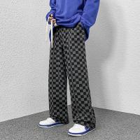 ราคา กางเกงลายสก๊อต กางเกงขายาวผู้หญิง กางเกงทรงหลวมเอวยางยืดแนวสตรีท กางเกงลายสก๊อต ใส่สบาย ผ้านุ่มมากๆ มีให้เลือกหลากสี (14645417152)