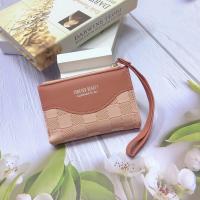 ราคา 3014กระเป๋าสตางค์ใบสั้น3พับกระเป๋าสตางค์ใบสั้น มีซิปใบสำหรับใส่เหรียญ (19515347333)