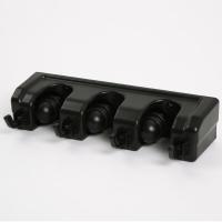 ราคา จัดส่งเร็ว แท่นวางไม้ถูพื้นติดผนัง3 4 5ตำแหน่งชั้นที่แขวนไม้กวาดอเนกประสงค์ที่เก็บเครื่องครัวที่วางไม้ถูพื้นพลาสติกวิเศษสีดำ (20975740775)