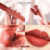 ราคา ลิปสติก ลิปแมท NEE CARA นีคาร่า เวลเวท เนื้อกำมะหยี่ VELVET MATTE LIP GLAZE ติดทน สีสวย 4g (20520674559)