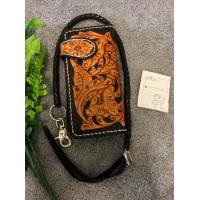 ราคา กระเป๋าสตางค์หนังแกะลาย ใบยาว ผู้ชายสไตล์วินเทจ (14808022770)