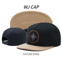 ราคา CAYLER SONS หมวกฮิปฮอปปักลายเข็มทิศหมวกปีกแบนแฟชั่นหมวกแฟชั่นหมวกเบสบอล (18960510308)