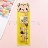 ราคา YUANTA เครื่องเขียนราคาถู ชุดเครื่องเขียนดินสอลายการ์ตูนน่ารัก 4 ชิ้น เครื่องเขียนราคาถู เครื่องเขียนน่ารั Cartoon Stationery Set (9638609465)