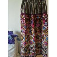 ราคา กระโปรงผ้าฝ้ายไทลื้อแพรวาทอมือแท้ 100 (6384906345)