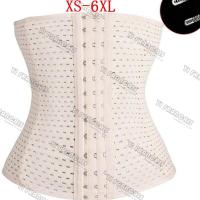 ราคา XS 6XL ชุดกระชับสัดส่วนที่รัดเอว Tummy Shapers กระดูกโอบเอวคอร์เซ็ทรัดเอวกระเพาะอาหาร Slimming Belt (513990339)