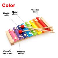 ราคา มี2สีระนาดไม้เด็กคลาสสิก Mainan Alat Musik ความรู้ความเข้าใจเรื่องสีของขวัญของเล่นมีเสียง (21074449267)