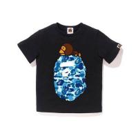 ราคา BAPE clothing summer pe head cartoon camouflage round neck short sleeved T shirt (20534512661)