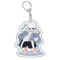 ราคา uShuangYangYaFaXin Undertale พวงกุญแจ จี้อะคริลิค รูปการ์ตูน Sans (20352941340)