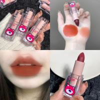 ราคา มายากล CASA Lipstik Matte สตรอเบอร์รี่หมี Lipstik Lotto Lipstik Matte กันน้ำคงทน GY (20369477364)