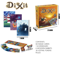 ราคา การ์ดเกมส์กระดานคลาสสิกเกมปาร์ตี้ Dixit Dixit Quest (21303916036)