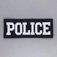 ราคา ป้ายผ้า POLICE 18x7 cm อาร์มติดเสื้อกั๊ก อาร์มเสื้อเกราะ อาร์มตำรวจ เครื่องหมายผ้า ป้ายข้อความผ้า มีทั้งแบบติดและไม่ติดตีนตุ๊กแก (15824902712)