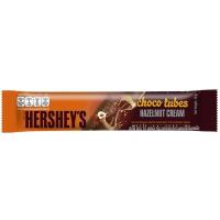 ราคา เฮอร์ชีย์ เวเฟอร์เคลือบช็อกโกแลตสอดไส้ครีมเฮเซลนัท Hershey Choco Tubes Hazelnut Cream 18g (15730865995)