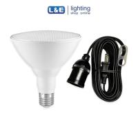 ราคา L E หลอดไฟปลูกต้นไม้ LED PAR38 15W E27 แสงสีขาวอมชมพู Grow Light (15584424260)