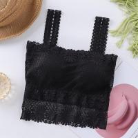 ราคา พร้อมส่ง LadyCloset Shop N634 เสื้อครอปลูกไม้ ผ้านิ่มยืด ใส่สบาย เสริมฟองน้ำ (15616787831)