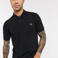 ราคา FRED PERRY ของแท้สินค้าใหม่ล่าสุดบุรุษลำลองแฟชั่นเสื้อโปโลหูข้าวสาลีปักคอปกแขนสั้นฤดูร้อน (20576669660)