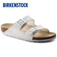 ราคา รองเท้าแตะลำลอง Birkenstockรองเท้าแตะ Women Arizona Classic Birko Flor White Core Sandals (17648320101)