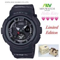 ราคา Casio Baby G นาฬิกาข้อมือผู้หญิง สายเรซิ่น รุ่น BGA 190KT 1B HELLO KITTY LIMITED EDITION สีดำ ของใหม่ของแท้100 ประกันศูนย์ 1 ปี จากร้านMIN WATCH (406225519)
