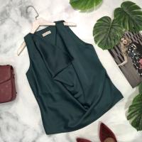 ราคา FEMME ISSUE NEW เสื้อแขนกุด เสื้อคอถ่วง เสื้อซาติน เสื้อกล้ามซาตินคอถ่วง มีหลายสี สินค้าขายดี (17640888486)