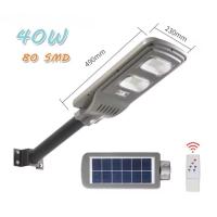 ราคา JD 1940 ไฟโซล่าเซลล์ ไฟถนนโซล่าเซลล์ โคมไฟภายนอกอาคาร 40W ไฟติดผนังโซล่า โคมไฟติดผนัง (18849990458)