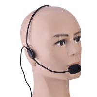ราคา Mini 3 5mm Head mounted Wired Microphone Condenser MIC for Voice Amplifier Speaker (16486438545)