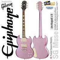ราคา Epiphone SG Muse กีตาร์ไฟฟ้า ทรง SG 22 เฟรต ไม้มะฮอกกานี เคลือบเงา หย่อง GraphTech ปิ๊กอัพฮัมคู่ Alnico Classic PRO ประกันศูนย์ 1 ปี (11785276693)