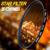 ราคา Zomei Star Line Star Filter 4 6 8 Piont Filtro Camera Filters 52 55 58 62 67 72 77 82mm For Canon Nikon Sony DSLR Camera (9694968196)