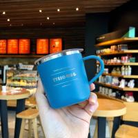 ราคา แก้วกาแฟ TYESO MUG เก็บความร้อน เย็น ขนาด 260ml 300ml Tyeso Mug แก้วกาแฟ เก็บอุณหภูมิ มีหูจับในตัว พร้อมฝา แก้วสแตนเลส (17359490169)