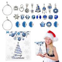 ราคา Christmas Advent Calendar Bracelets 24 Days Snowflake Makeup Advent Calendar 2023 Makeup Advent Calendar 2023 with 22 Charm Beads 2 Bracelets for Kids impart (20374964319)