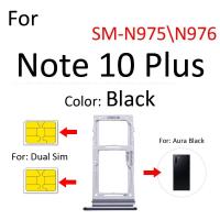 ราคา อะแดปเตอร์เต้าเสียบถาดใส่ไมโคร SD ซิมการ์ดสำหรับ Samsung Galaxy Note 10 Plus 5G N970 N975 N976ที่ยึดชิ้นส่วนซ่อมภาชนะเครื่องอ่านสล็อต (19178561675)