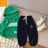 ราคา Childrens Trousers Comfortable Breathable Spring Autumn Girls Childrens All match Large C Embroidered Casual Sports Trousers (20233807714)