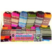 ราคา ปลอกหมอนผ้าฝ้ายทอลายขิด ปลอกหมอนหนุน OTOP ขนาด 38 18 12 cm (6183210918)