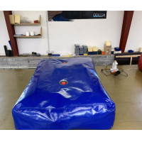 ราคา แท็งค์น้ำเคลื่อนย้ายได้ รูปทรงบางสีน้ำเงิน Mobile water tank (8573931565)