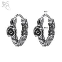 ราคา A ความฝันของดาว ZS 1คู่พังค์จี้ไม้กางเขนต่างหูห่วงเหล็กสแตนเลสสำหรับผู้ชายผู้หญิงโครงกระดูกนักขี่จักรยานหินต่างหูเม็ดกลมของขวัญเครื่องประดับโบราณ (21208257974)