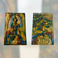ราคา พระสมเด็จพุฒาจารย์โตเบญจสิริ ายรุ้งหลังชฎาพระสมเด็จโต (13136749822)