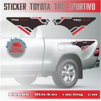 ราคา สติ๊กเกอร์ติดท้ายกะบะ Toyota TRD sportivo B3B (13676777936)