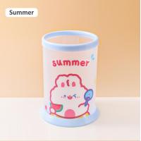 ราคา SWEETYBAYI กล่องเก็บเครื่องเขียน ปากกา ดินสอ ทรงกลม ลายการ์ตูนน่ารัก แบบพับได้ DIY สําหรับโรงเรียน บ้าน (21018940517)