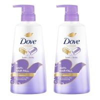 ราคา Dove Shampoo Micellar Anti Hair Fall โดฟ แอนตี้ แฮร์ฟอล นอริชเม้นท์ ไมเซลล่า แชมพู บำรุงผมนุ่มสวย ลดการขาดร่วง 410ml 2ขวด (8981351703)
