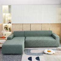 ราคา ปลอกหุ้มที่คลุมโซฟายืดหยุ่นหนาผ้าคลุมโซฟาสำหรับห้องนั่งเล่นผ้าคลุมโซฟามุมที่นั่ง1 2 3 4 (21303937558)